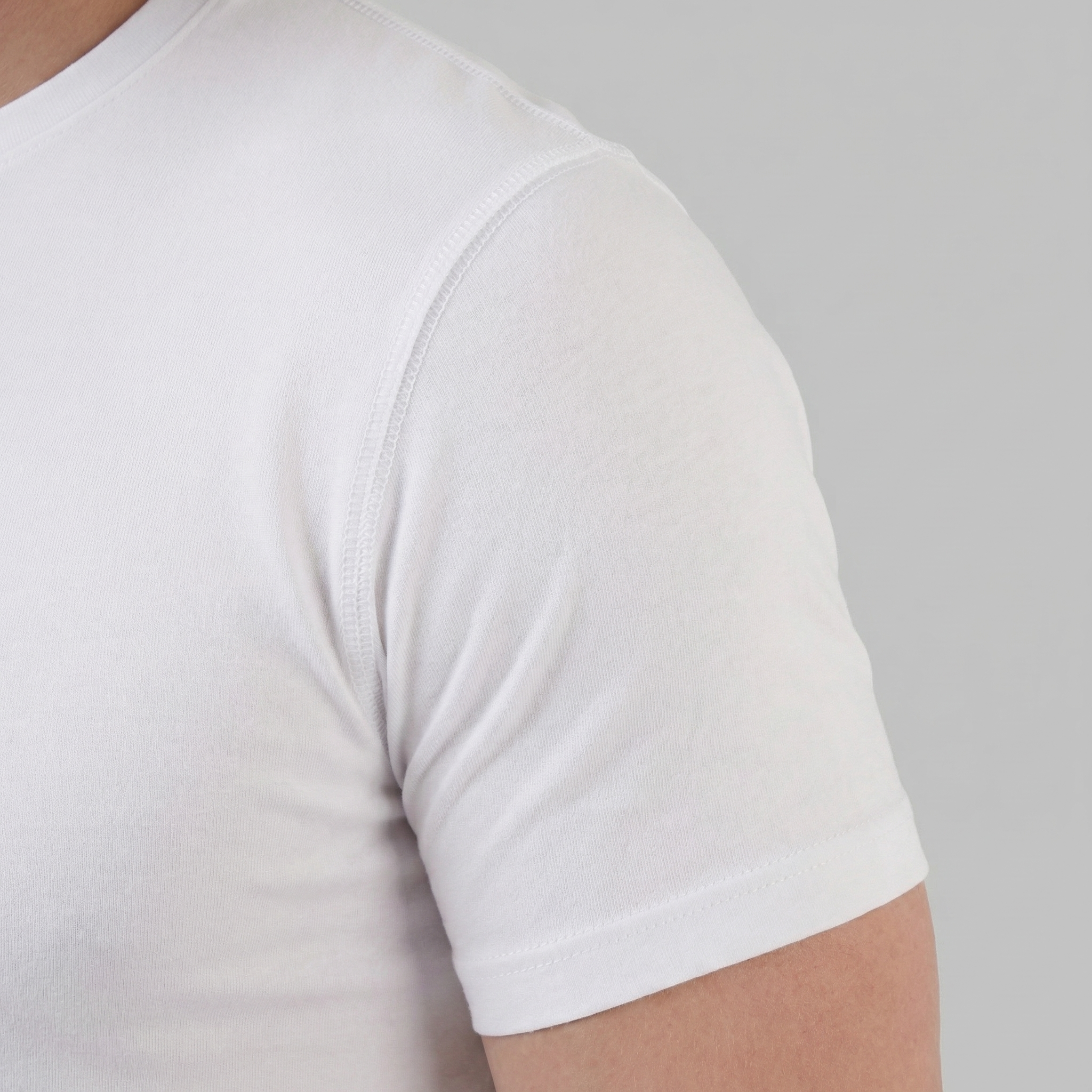 T-Shirt Slim Fit Homem Casual