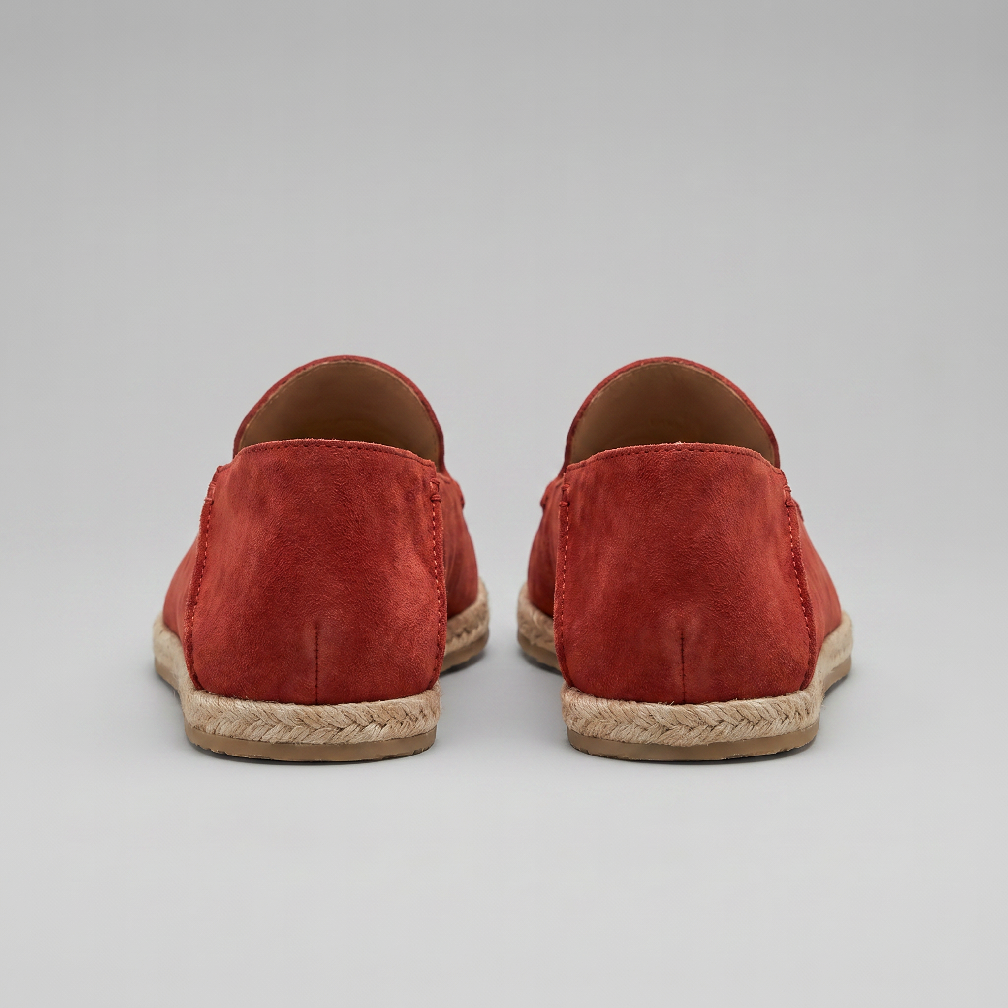 Semišové espadrilky mokasíny pánské neformální letní