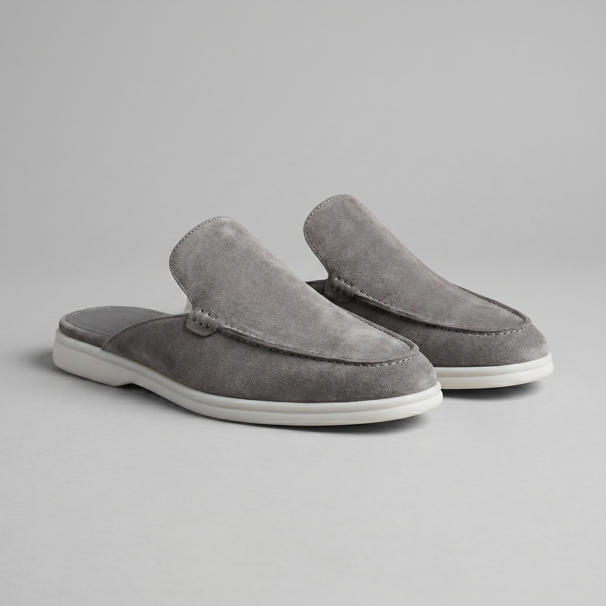 Ruskind Loafer Mules Herre Backless Casual Sommer