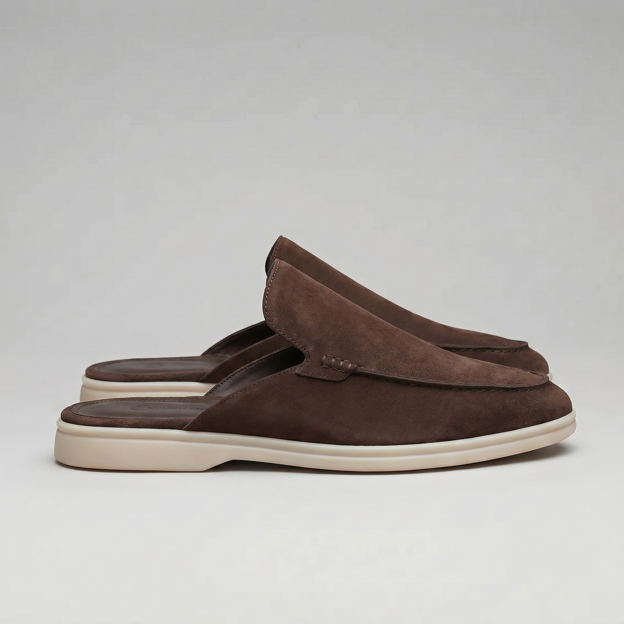 Ruskind Loafer Mules Herre Backless Casual Sommer