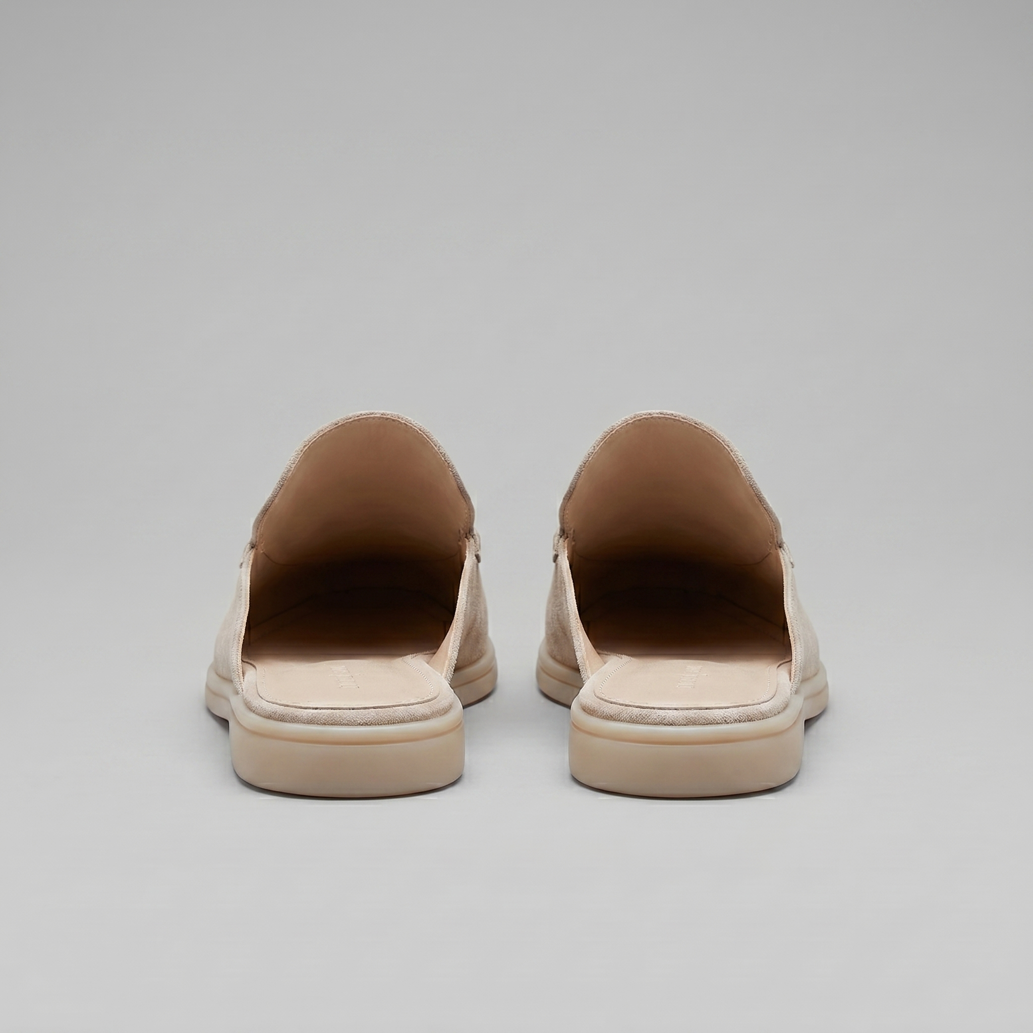Ruskind Loafer Mules Herre Backless Casual Sommer