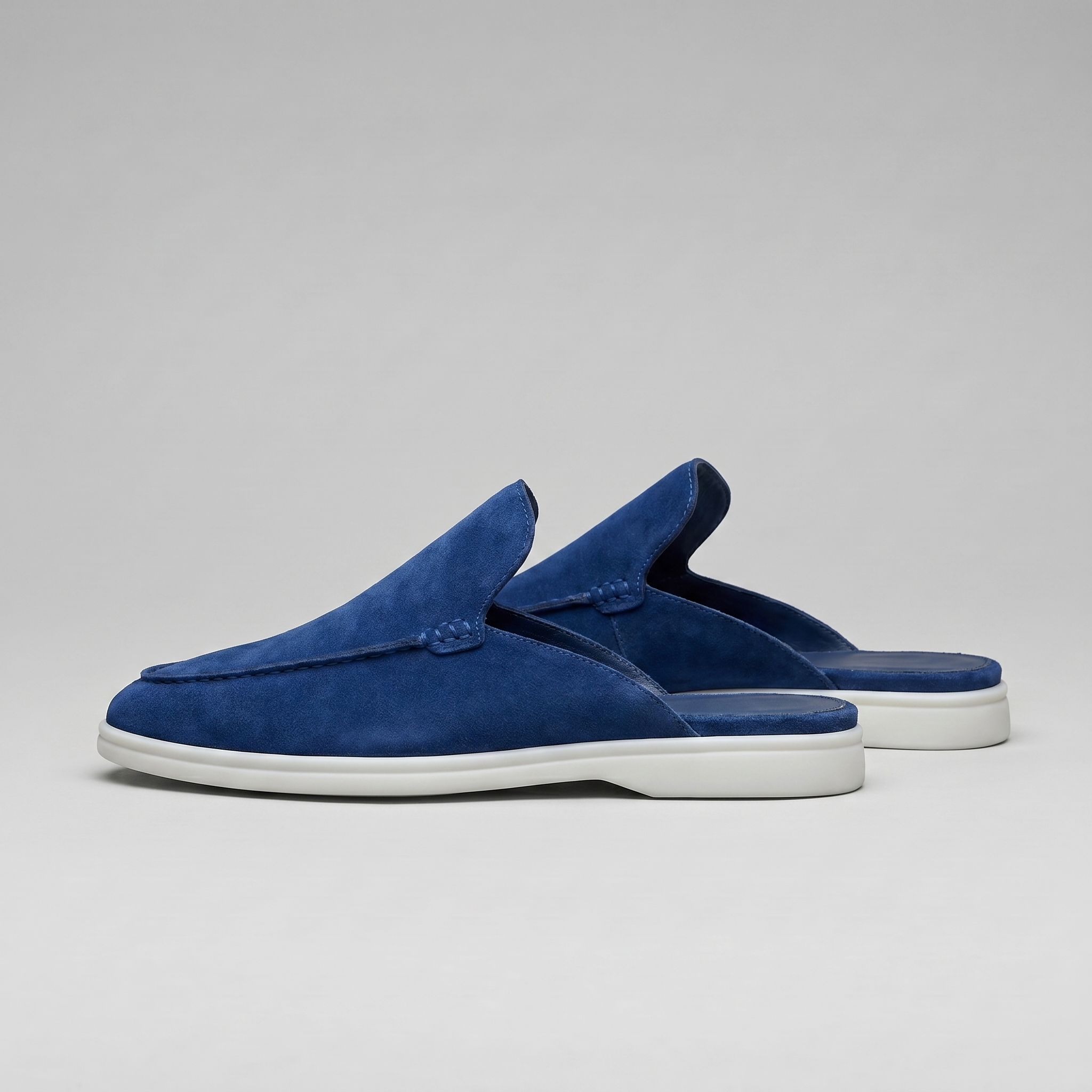 Ruskind Loafer Mules Herre Backless Casual Sommer