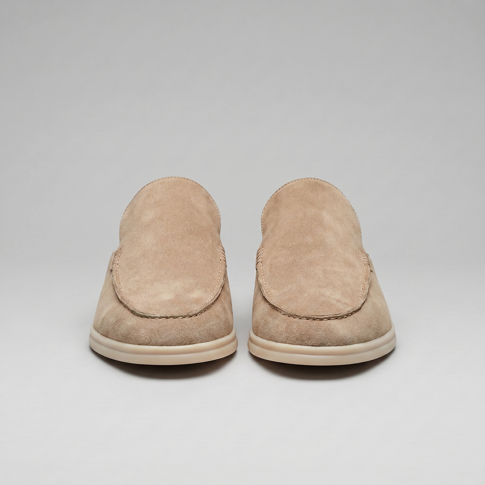 Ruskind Loafer Mules Herre Backless Casual Sommer