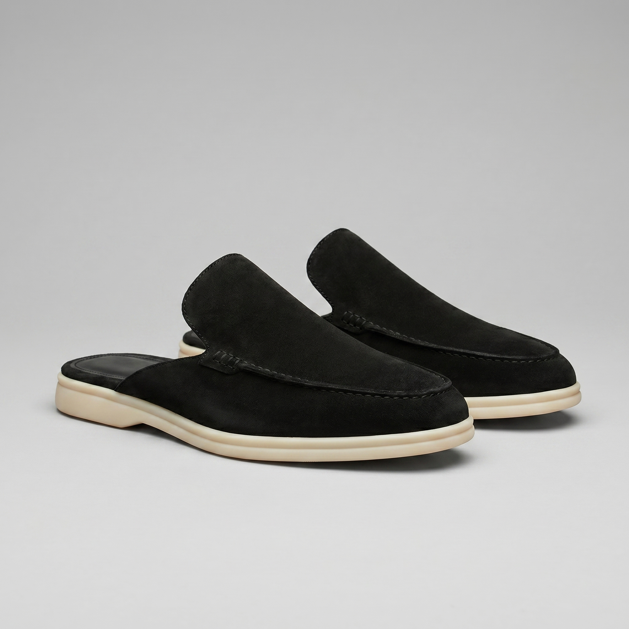 Ruskind Loafer Mules Herre Backless Casual Sommer