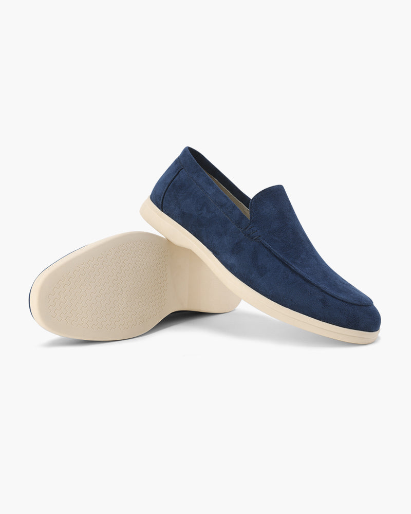 Wildleder Loafers Herren Freizeit Bequem Slip On