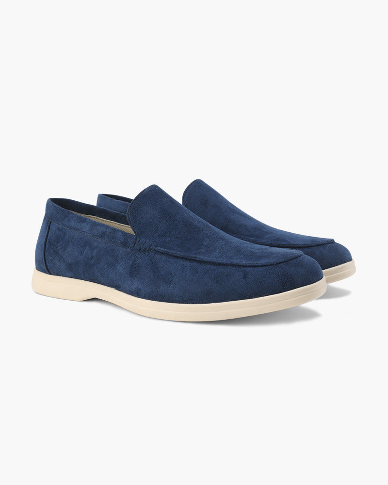 Wildleder Loafers Herren Freizeit Bequem Slip On