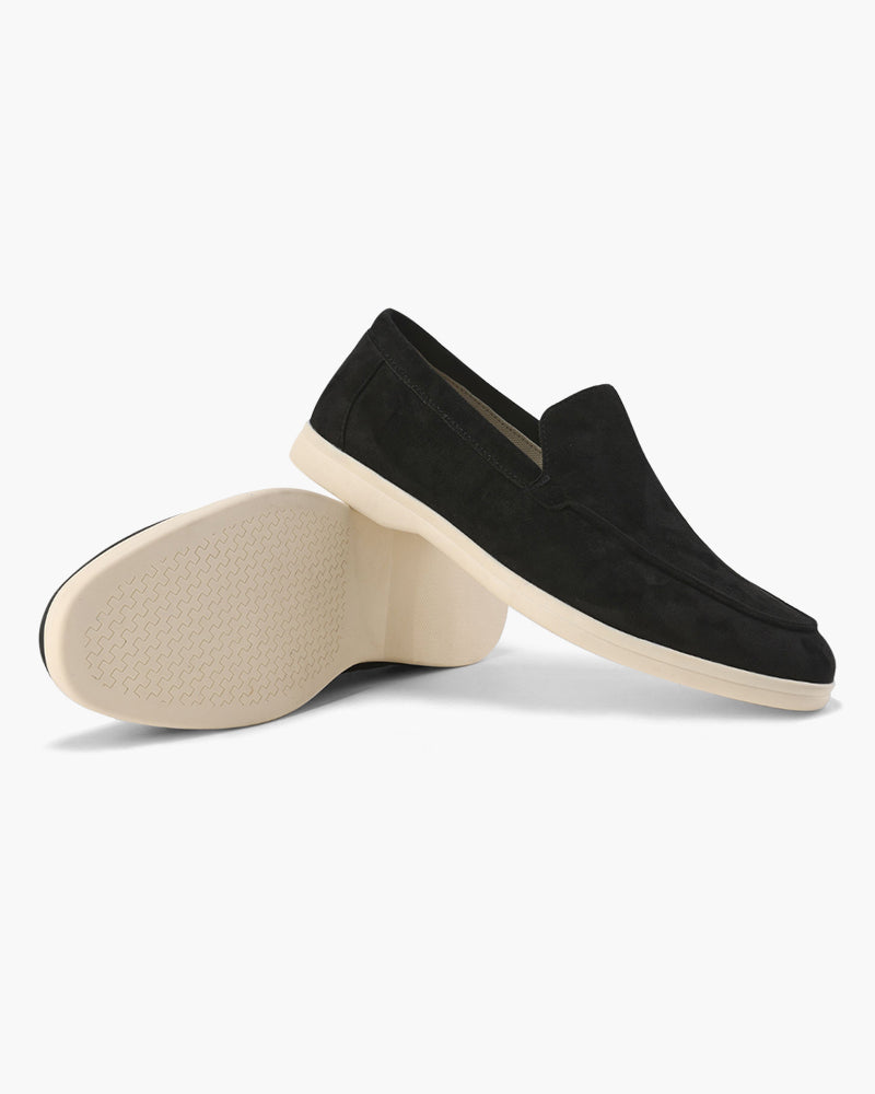 Wildleder Loafers Herren Freizeit Bequem Slip On