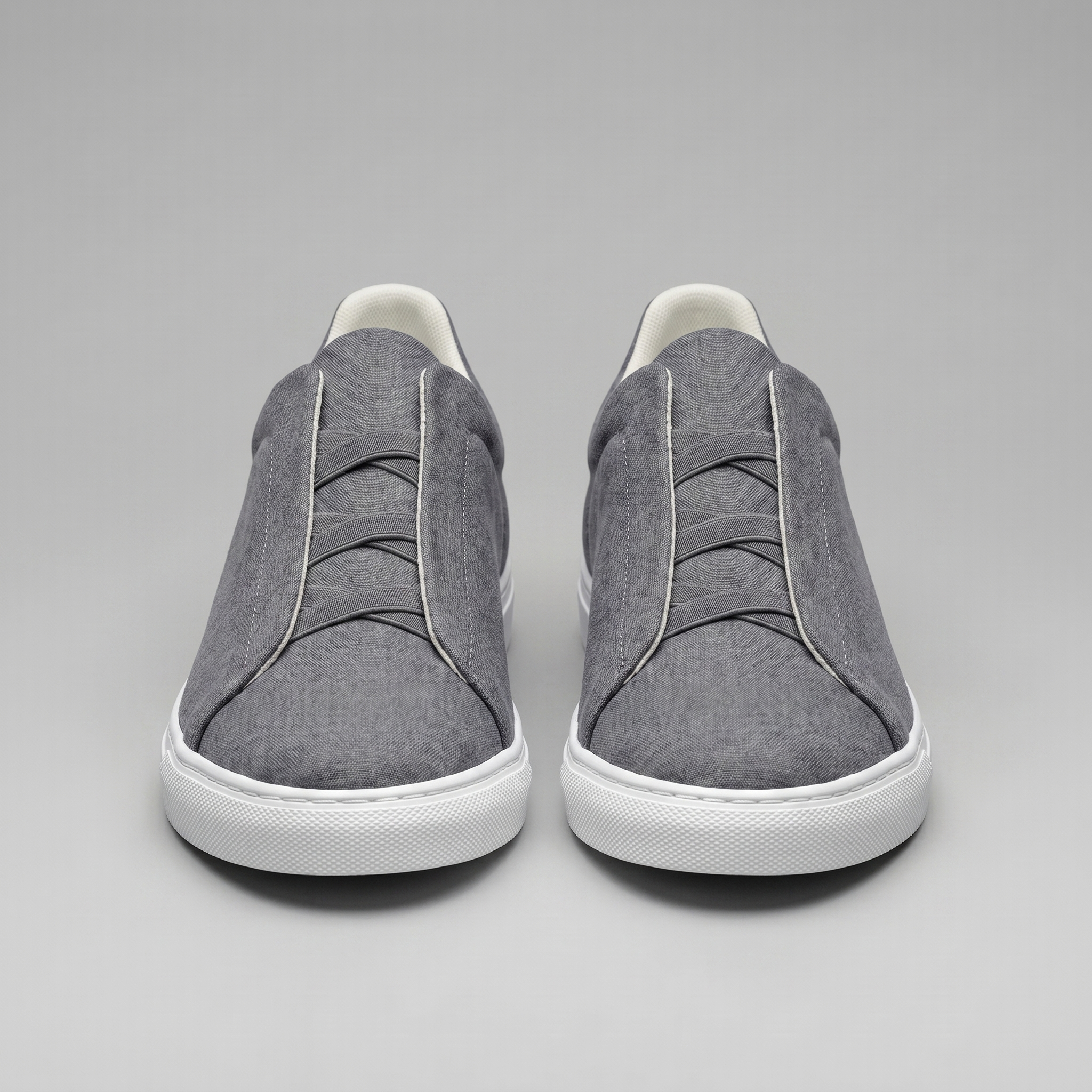 Suede Slip On Trainers Heren Casual Comfort