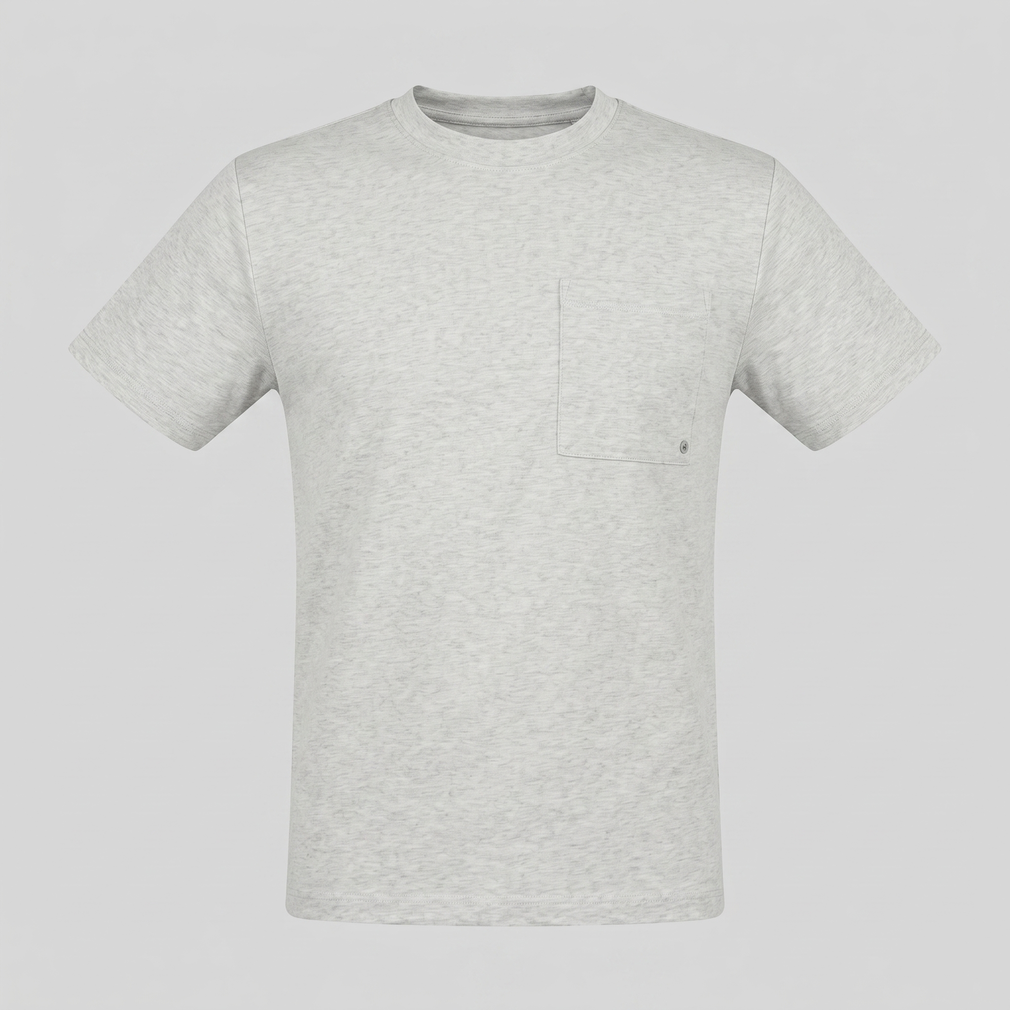 T-Shirt Herre Relaxed Fit Bryststak Casual