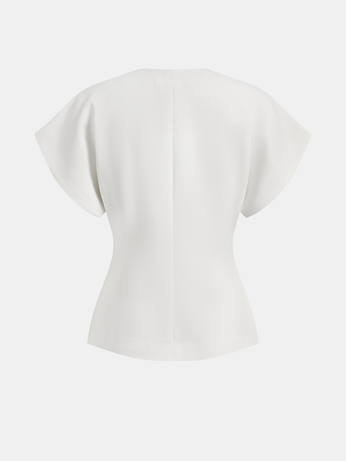 Top de cuello en V para mujer elegante casual formal