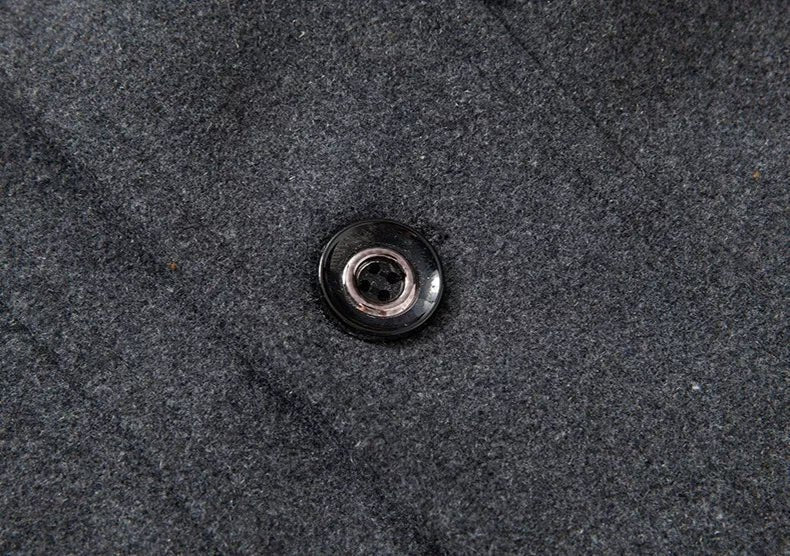 Verfijnde Heren Winterjas met Afneembaar Binnenvest en Revers