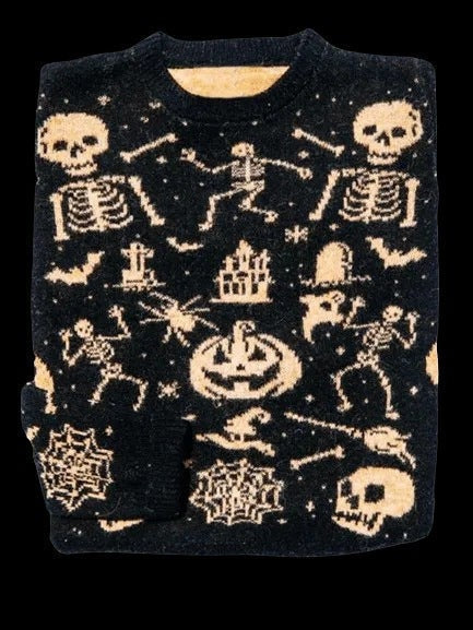 Warme Fair Isle Sweater met Ronde Hals en Lange Mouwen voor Dames