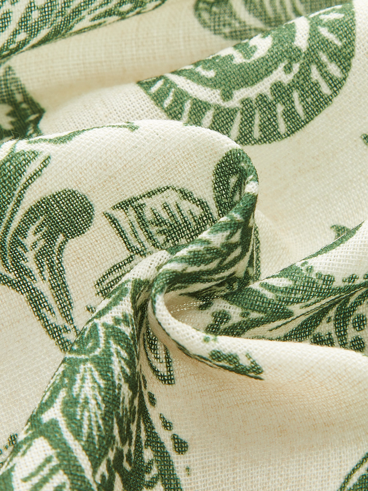 Jupe Portefeuille Femme Imprimé Paisley Tissu Tissé Décontractée
