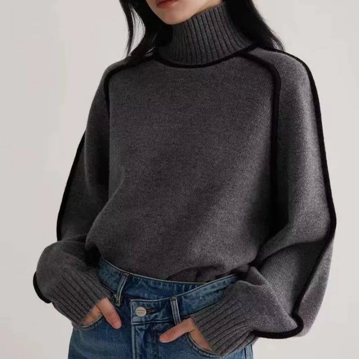 Anabella Couture Cashmere Turtleneck - York Miller