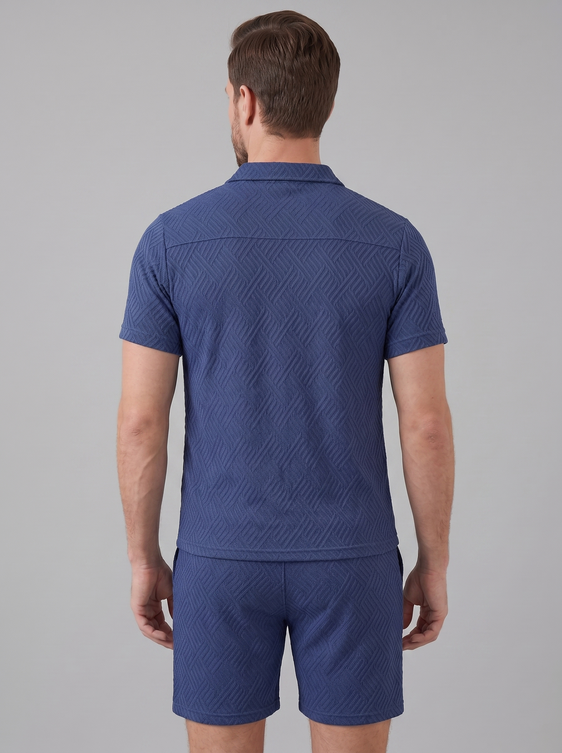 Sommer Sæt Herre Let Åndbar Casual Relaxed Fit