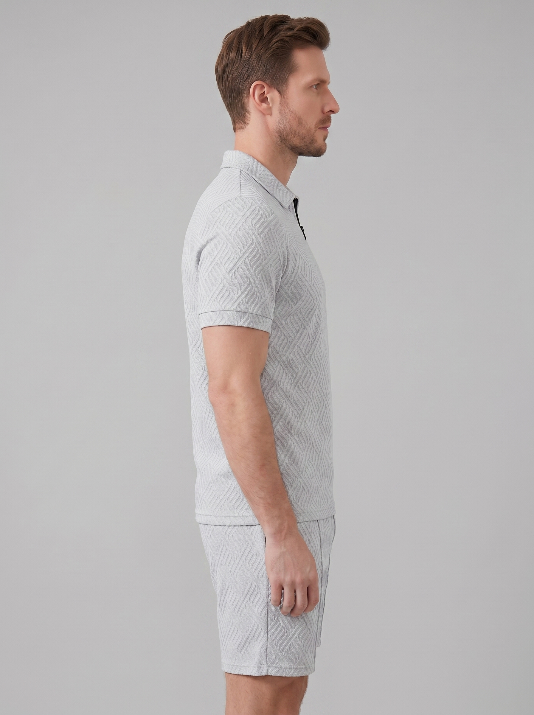 Sommer Sæt Herre Let Åndbar Casual Relaxed Fit