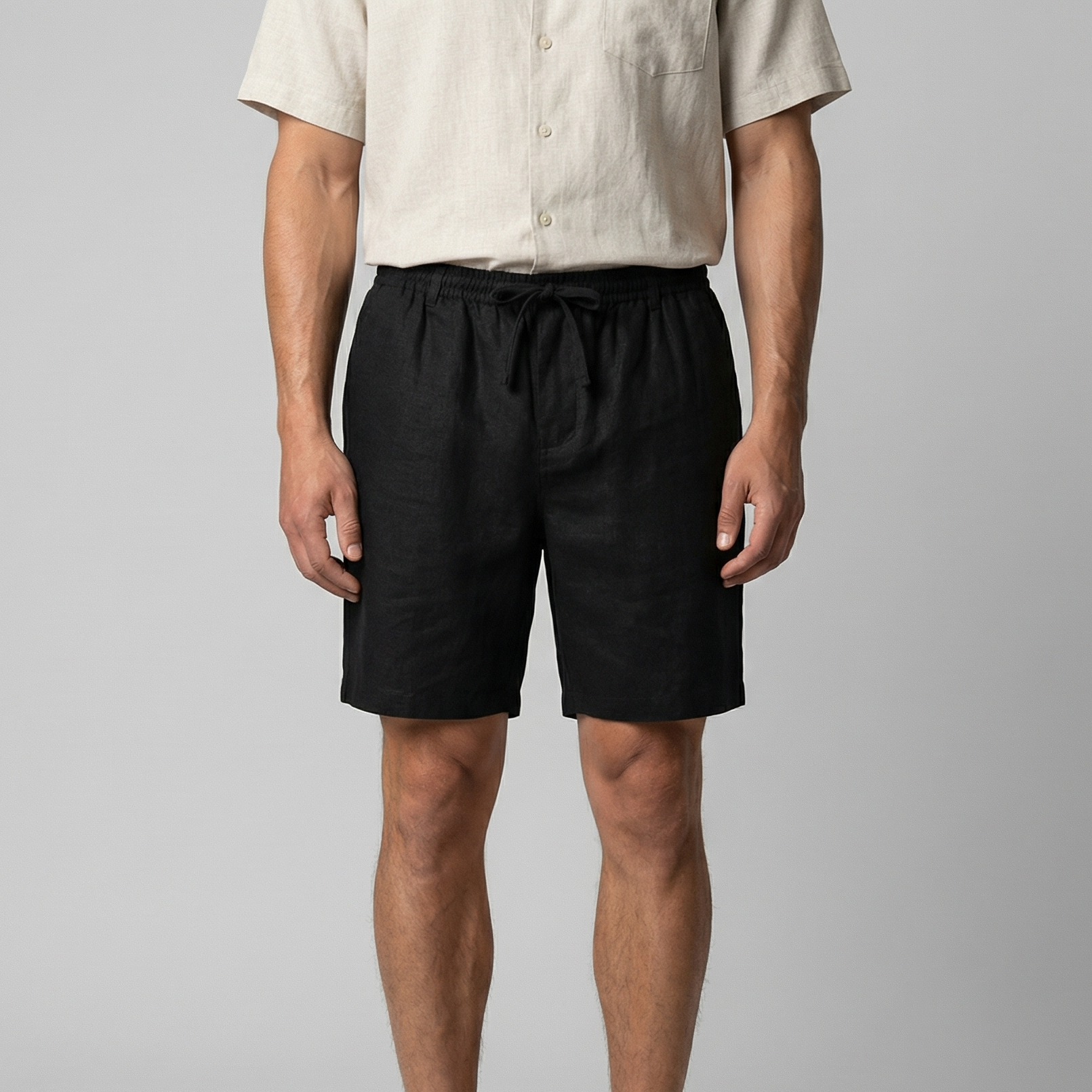 Sommershorts til mænd korte bukser relaxed fit casual